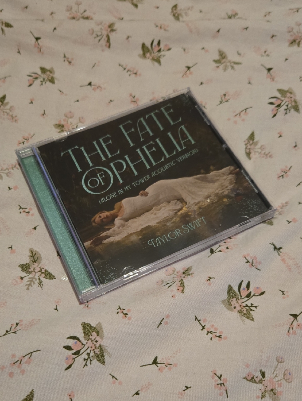 Taylor Swift CD — Mint Green and White Cover Art